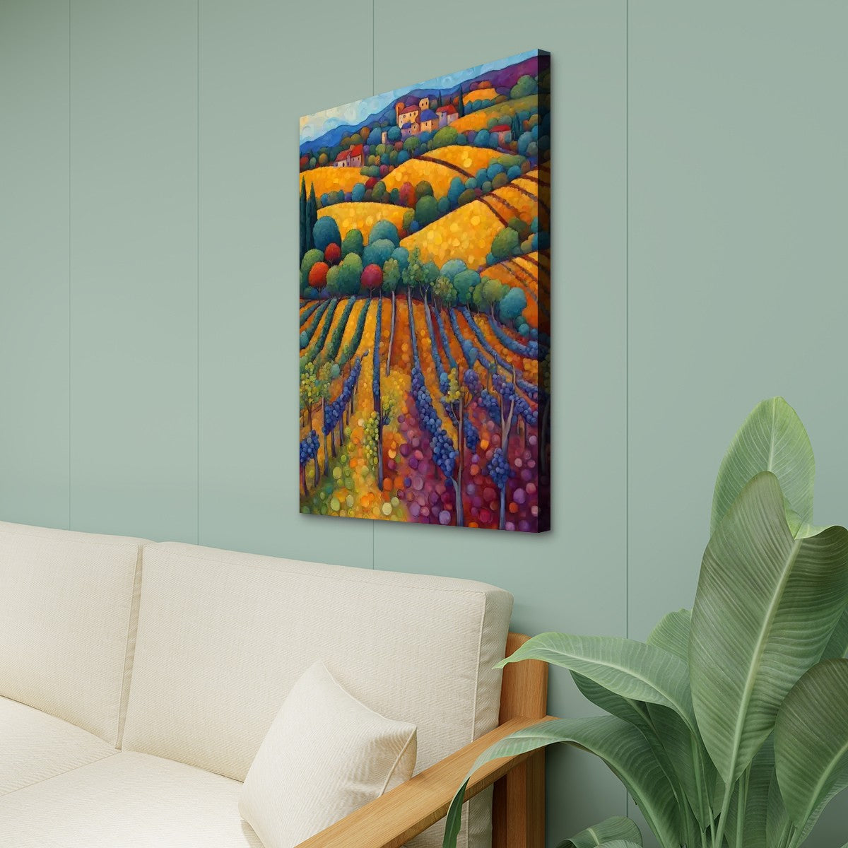 24" x 36" Stretched Canvas Print Wall Art (Made in USA)