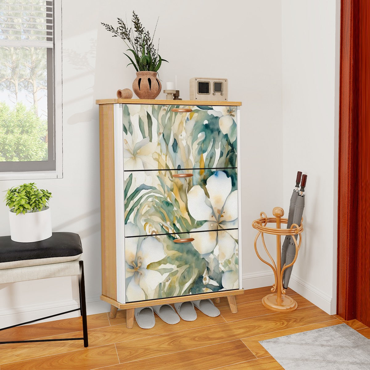 Florida Shoe Cabinet (Made in USA)