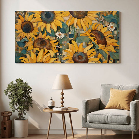 60" x 30" Printed Canvas Fabric Wall Art - No Frame (Made in USA)
