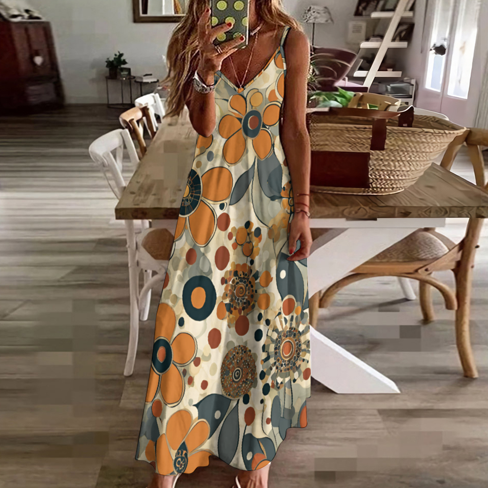 Chasity Women's Summer Fashion Maxi Slip Dress MaggieCopper Chasity Women's Summer Fashion Maxi Slip Dress MaggieCopper