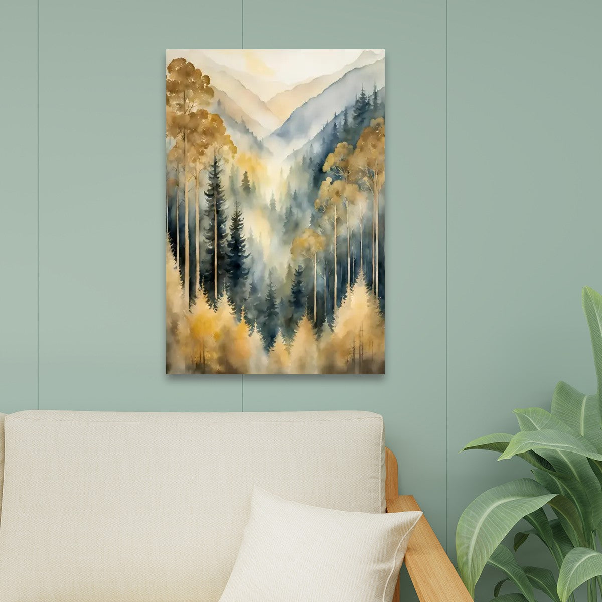 24" x 36" Stretched Canvas Print Wall Art (Made in USA)