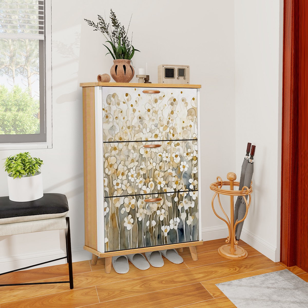 Shoe Cabinet (Made in USA)