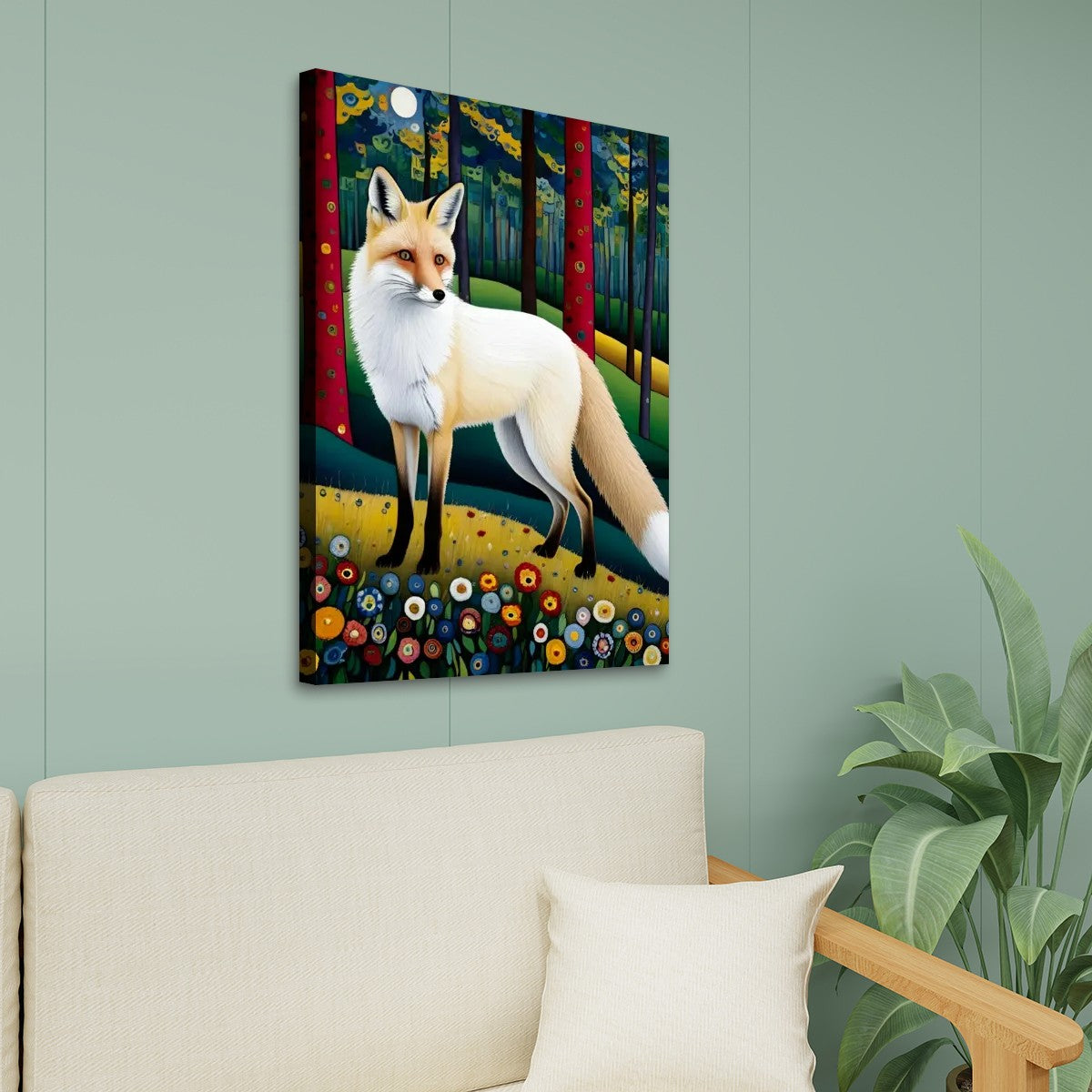 24" x 36" Stretched Canvas Print Wall Art (Made in USA)