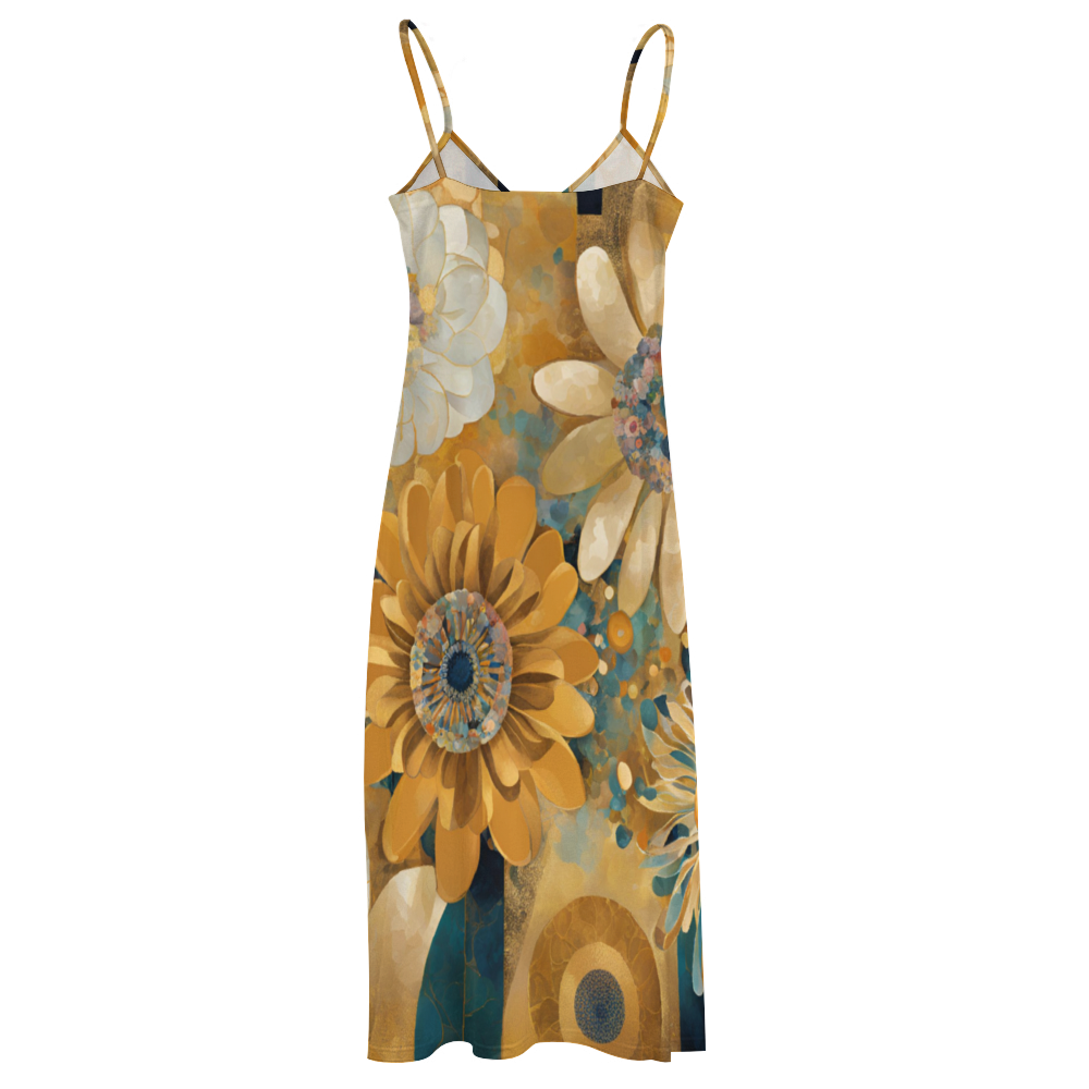 Turnkey Women's Summer Fashion Maxi Slip Dress