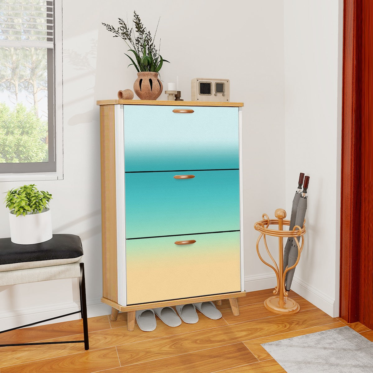 Shoe Cabinet (Made in USA)