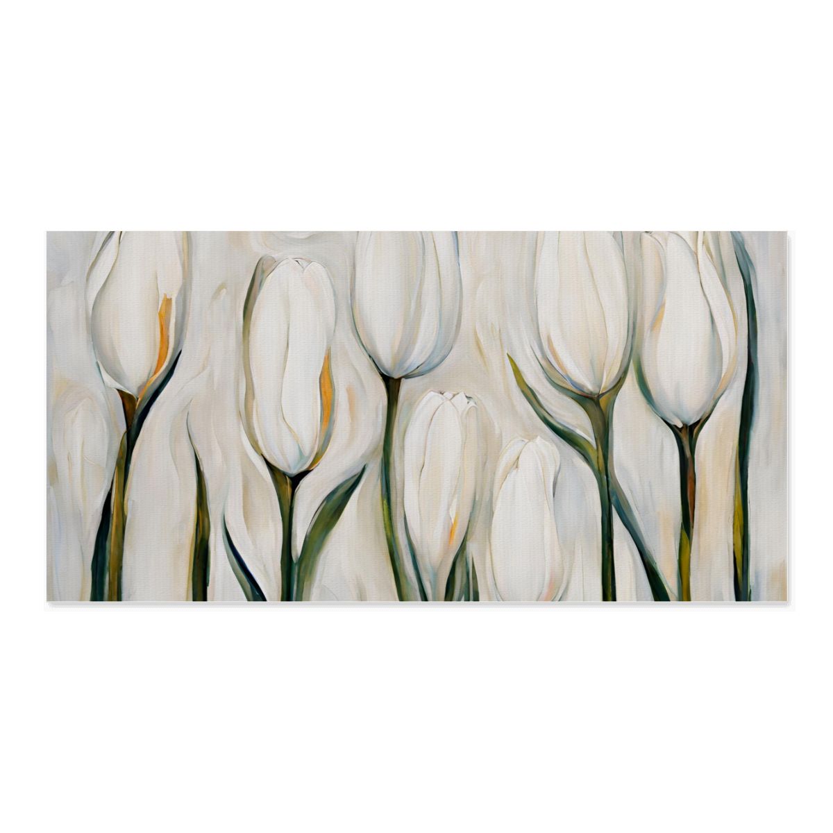 60" x 30" Printed Canvas Fabric Wall Art - No Frame (Made in USA)