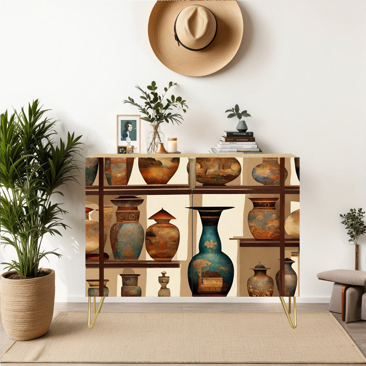 Wooden Storage Cabinet