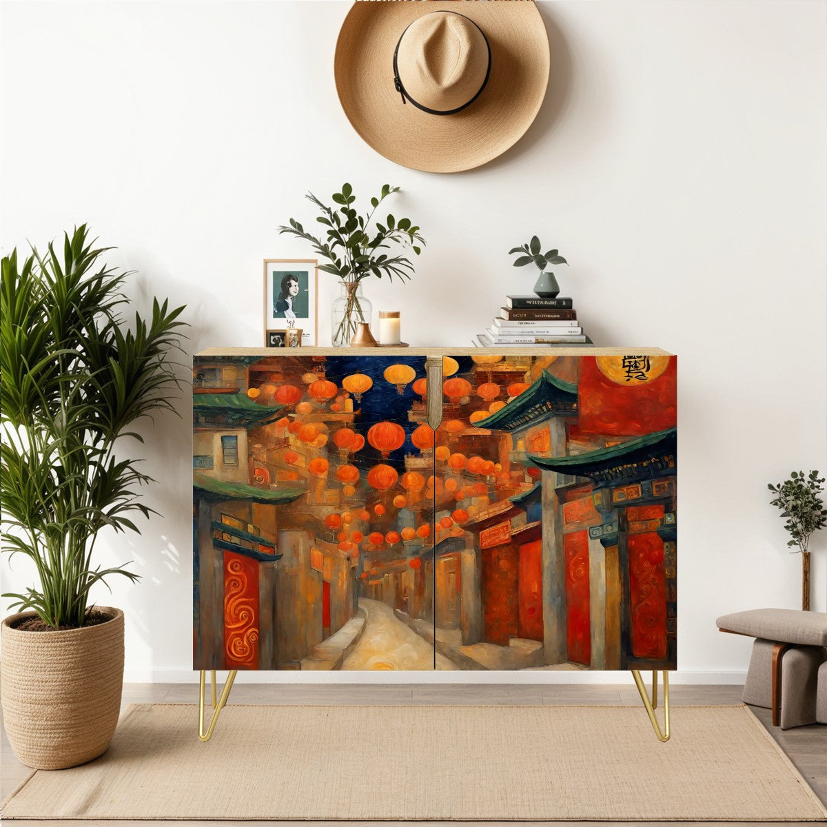 Wooden Storage Cabinet