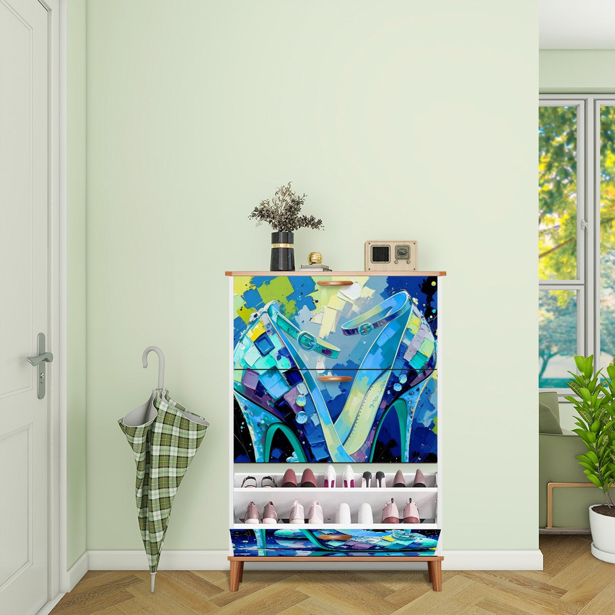 Shoe Cabinet (Made in USA)