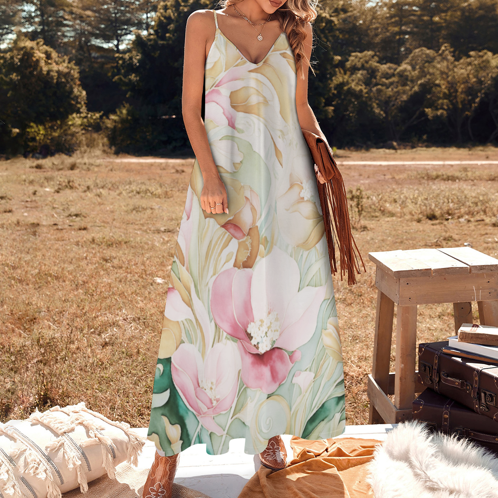 Maylene Women's Summer Fashion Slip Dress