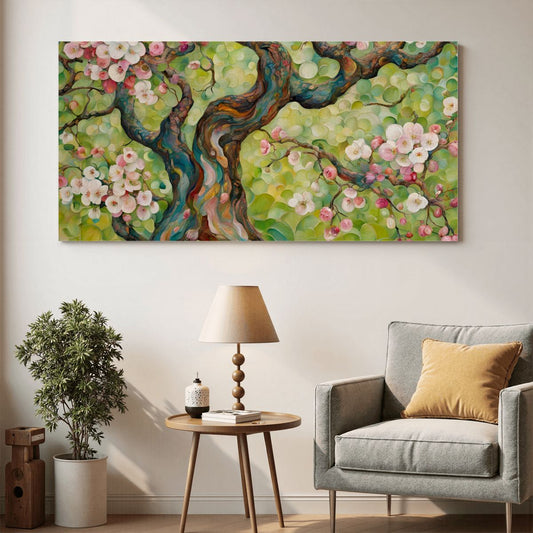 60" x 30" Printed Canvas Fabric Wall Art - No Frame (Made in USA)