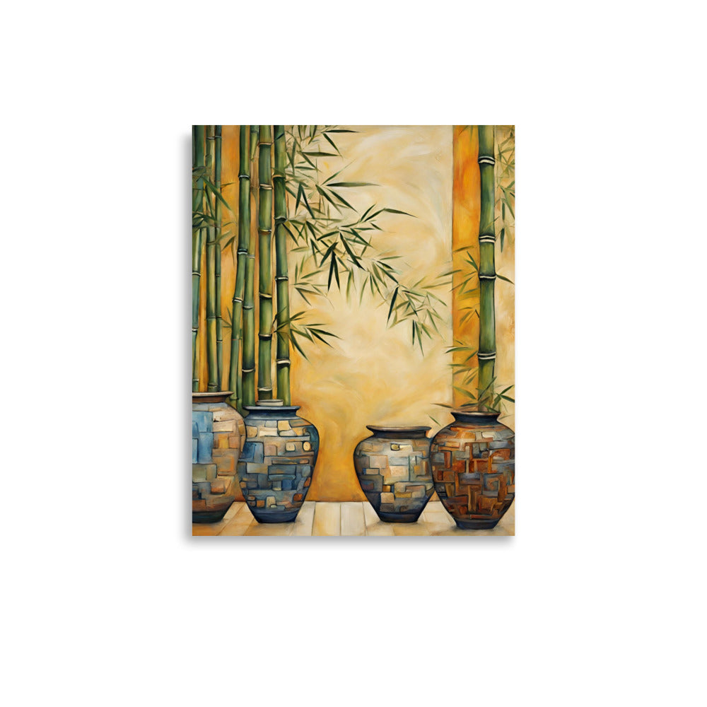 Pots & Bamboo 2 Poster – MaggieCopper