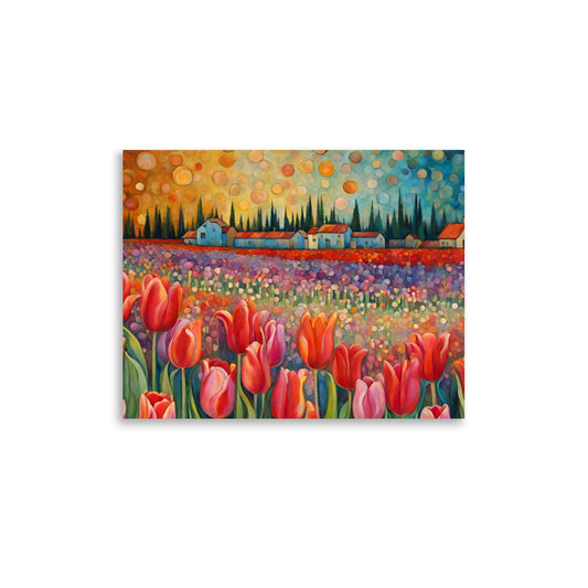 Tulip Farm Poster