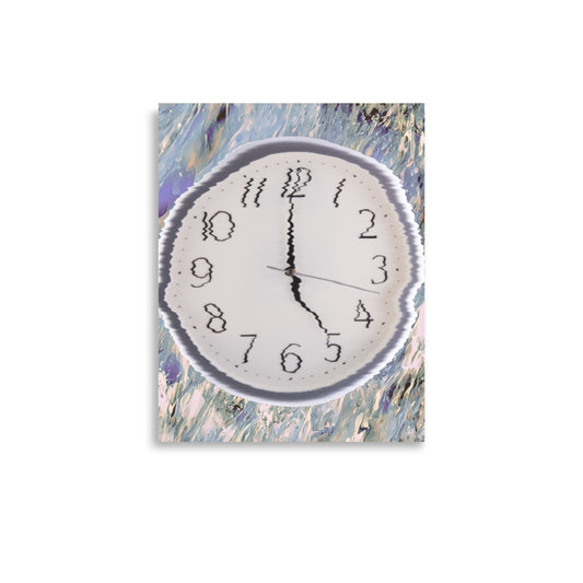 5 O'clock Somewhere Abstract Art Poster