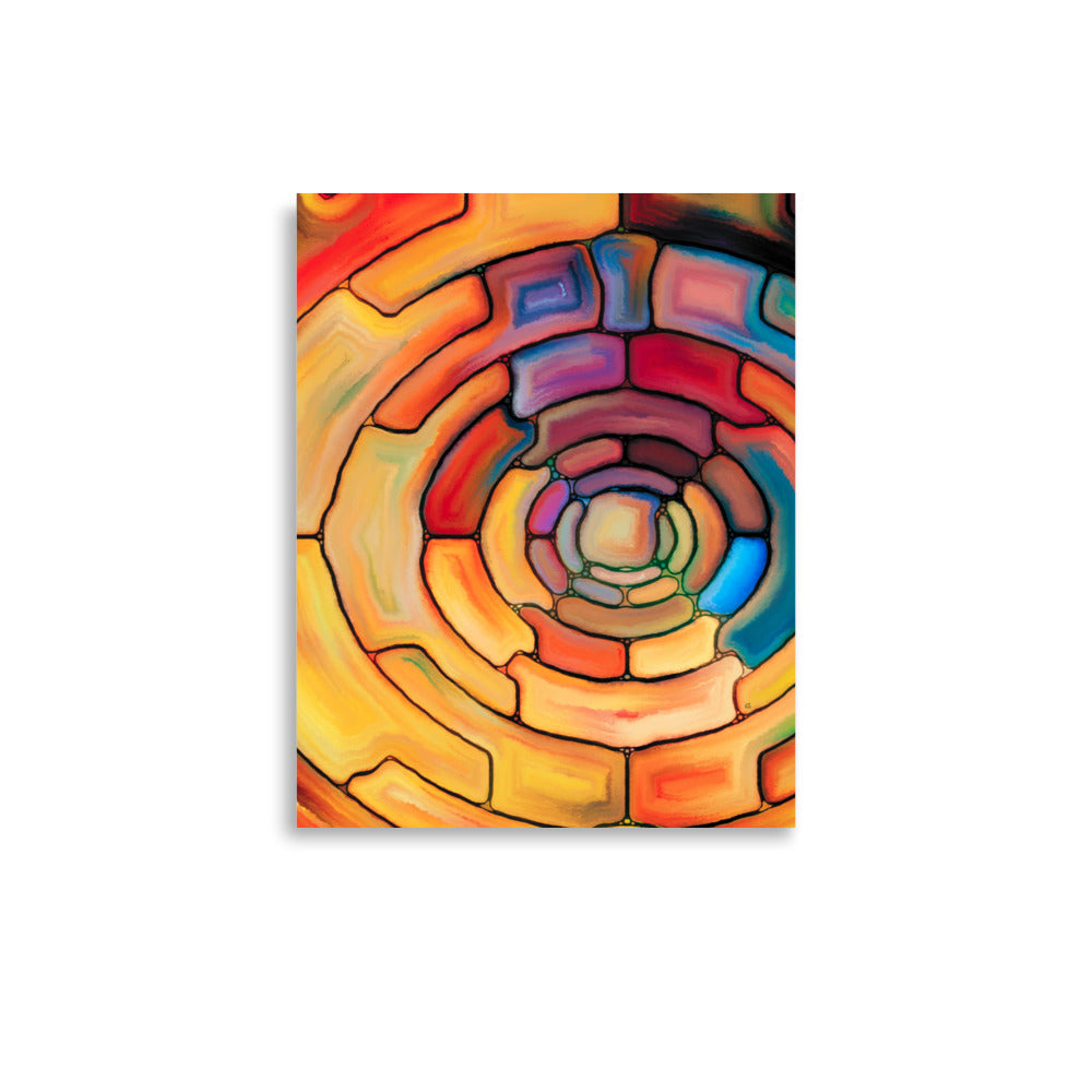 Portkey Abstract Art Poster