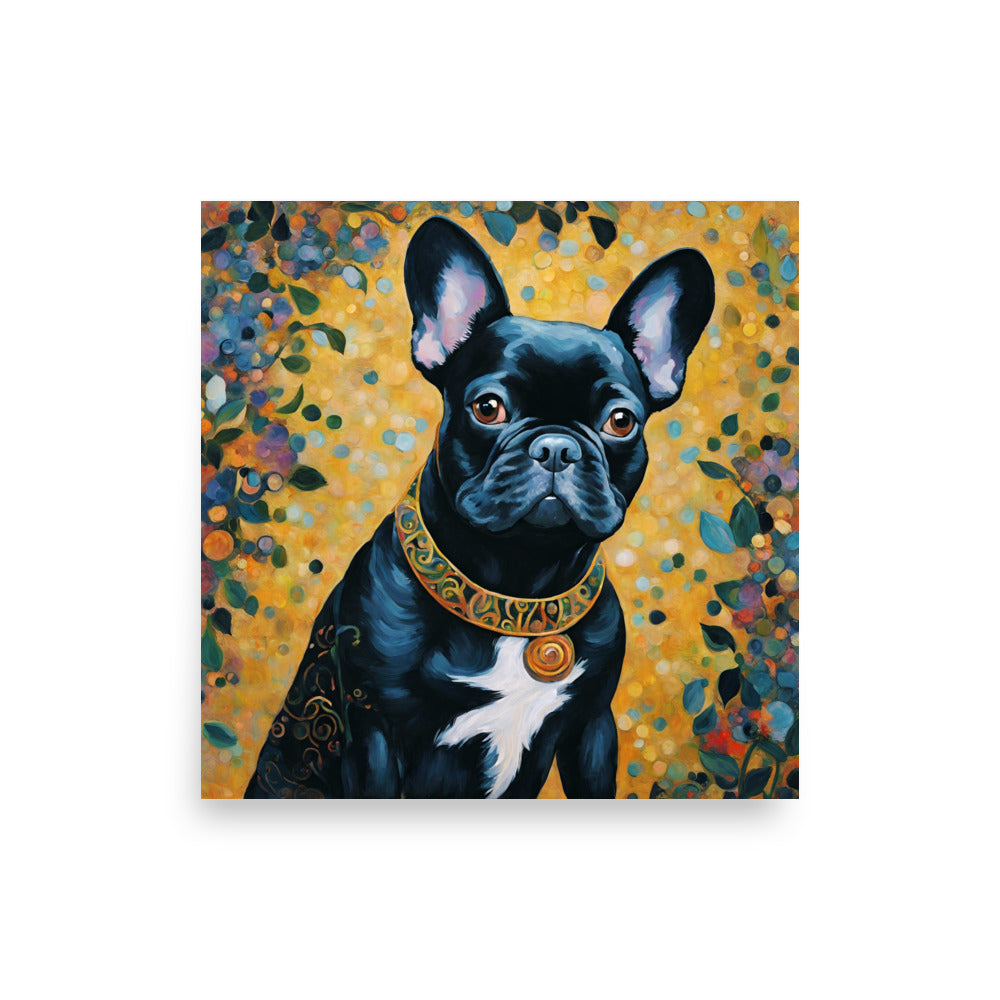 Mr. Handsome French Bulldog Poster