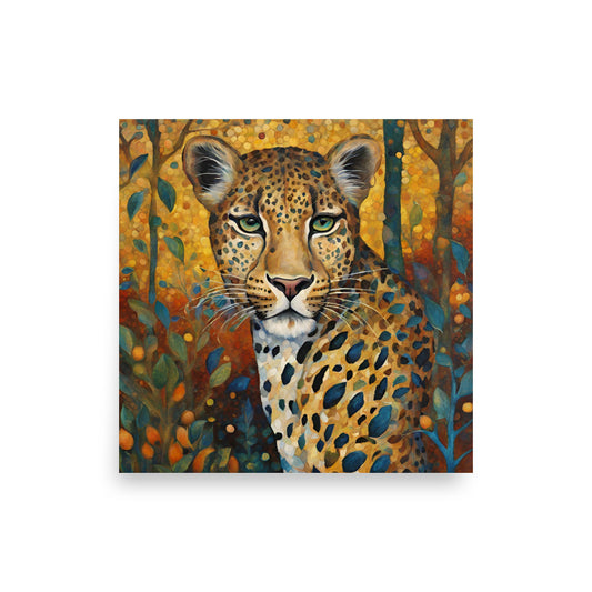 The Leopard Poster