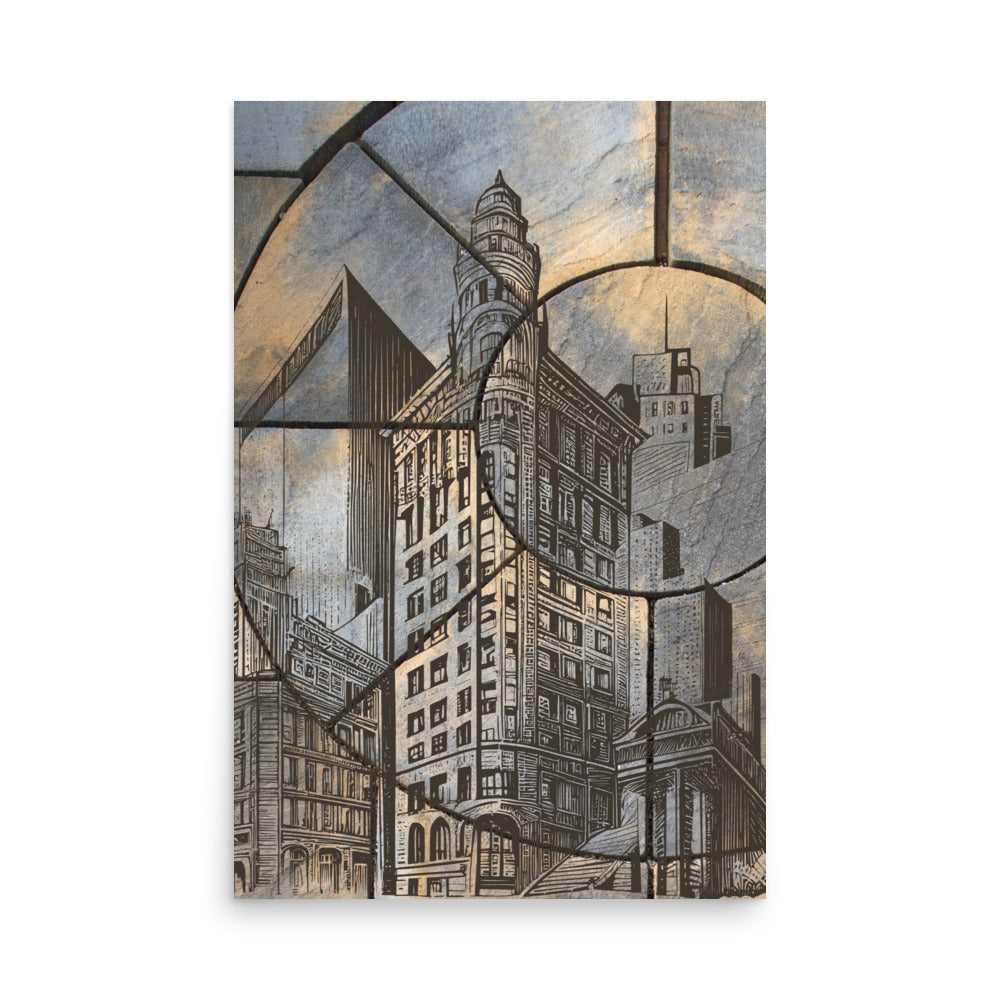 Cityscape Poster