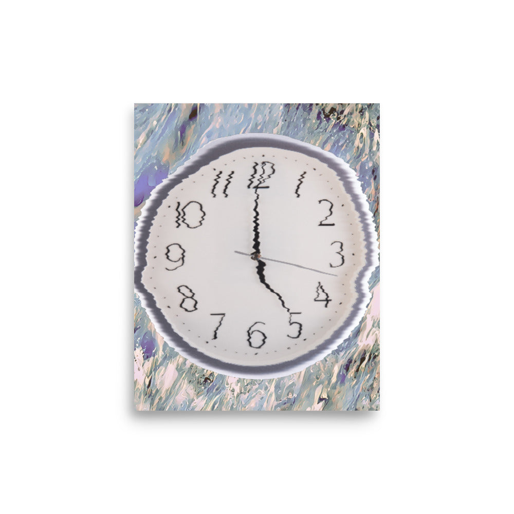 5 O'clock Somewhere Abstract Art Poster