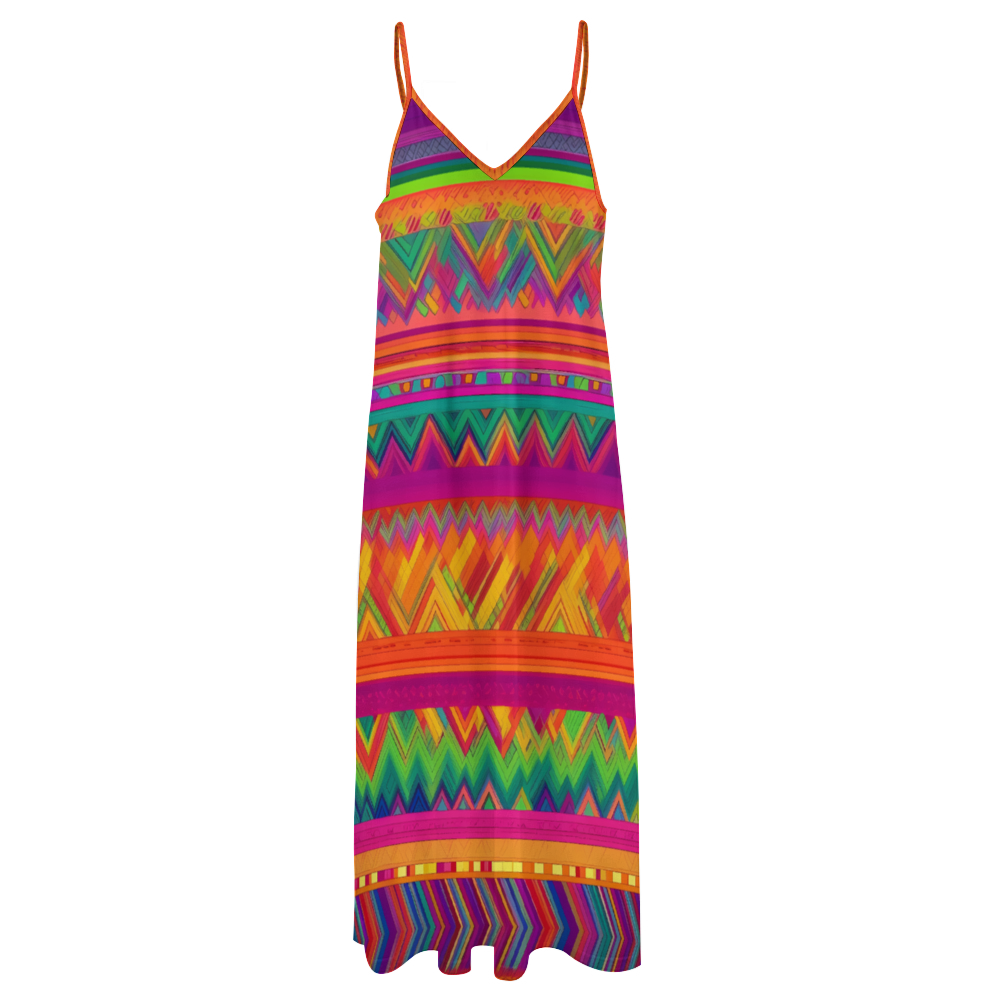 Zinger Women's Summer Fashion Maxi Slip Dress