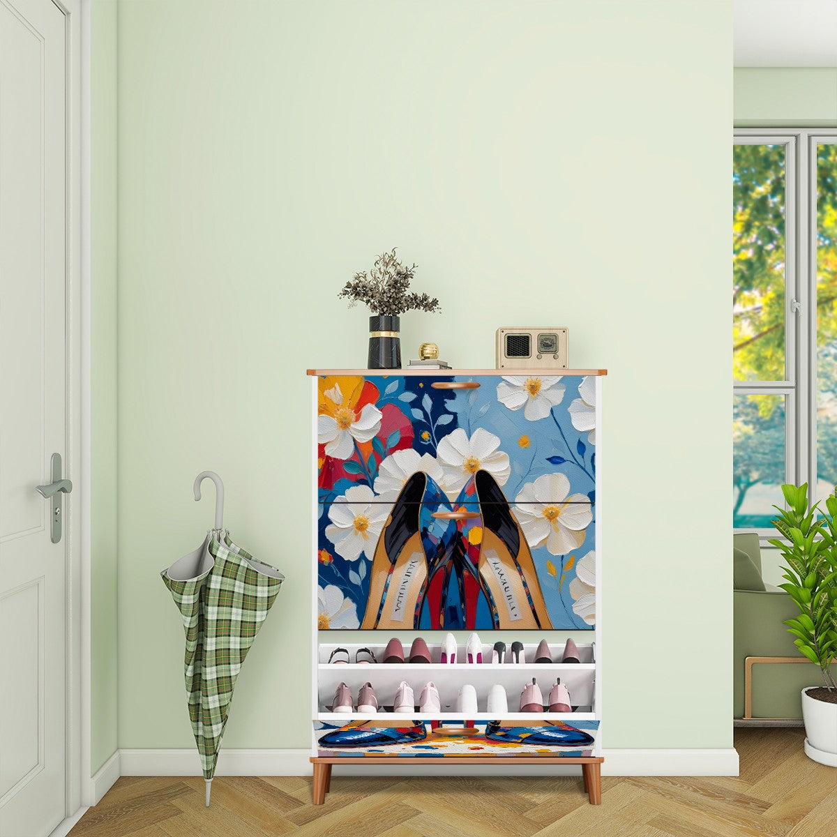 Shoe Cabinet (Made in USA)