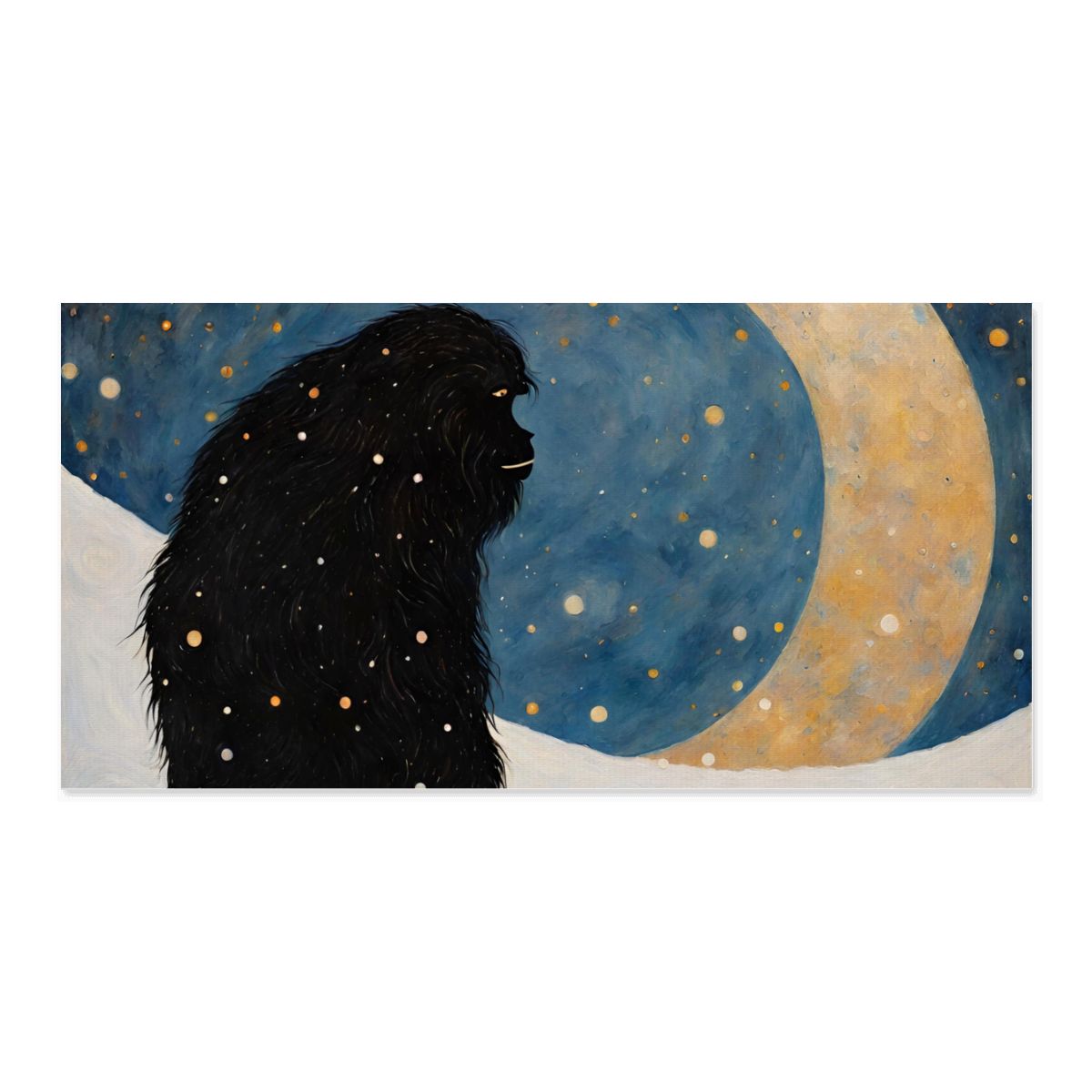 60" x 30" Printed Canvas Fabric Wall Art - No Frame (Made in USA)