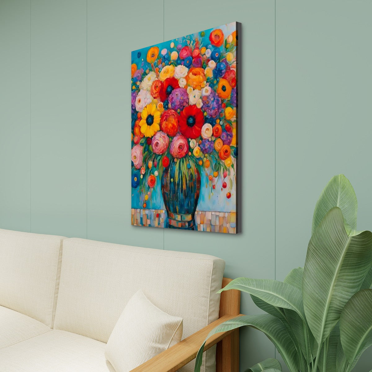 24" x 36" Stretched Canvas Print Wall Art (Made in USA)