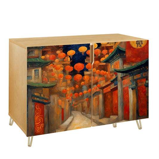 Wooden Storage Cabinet