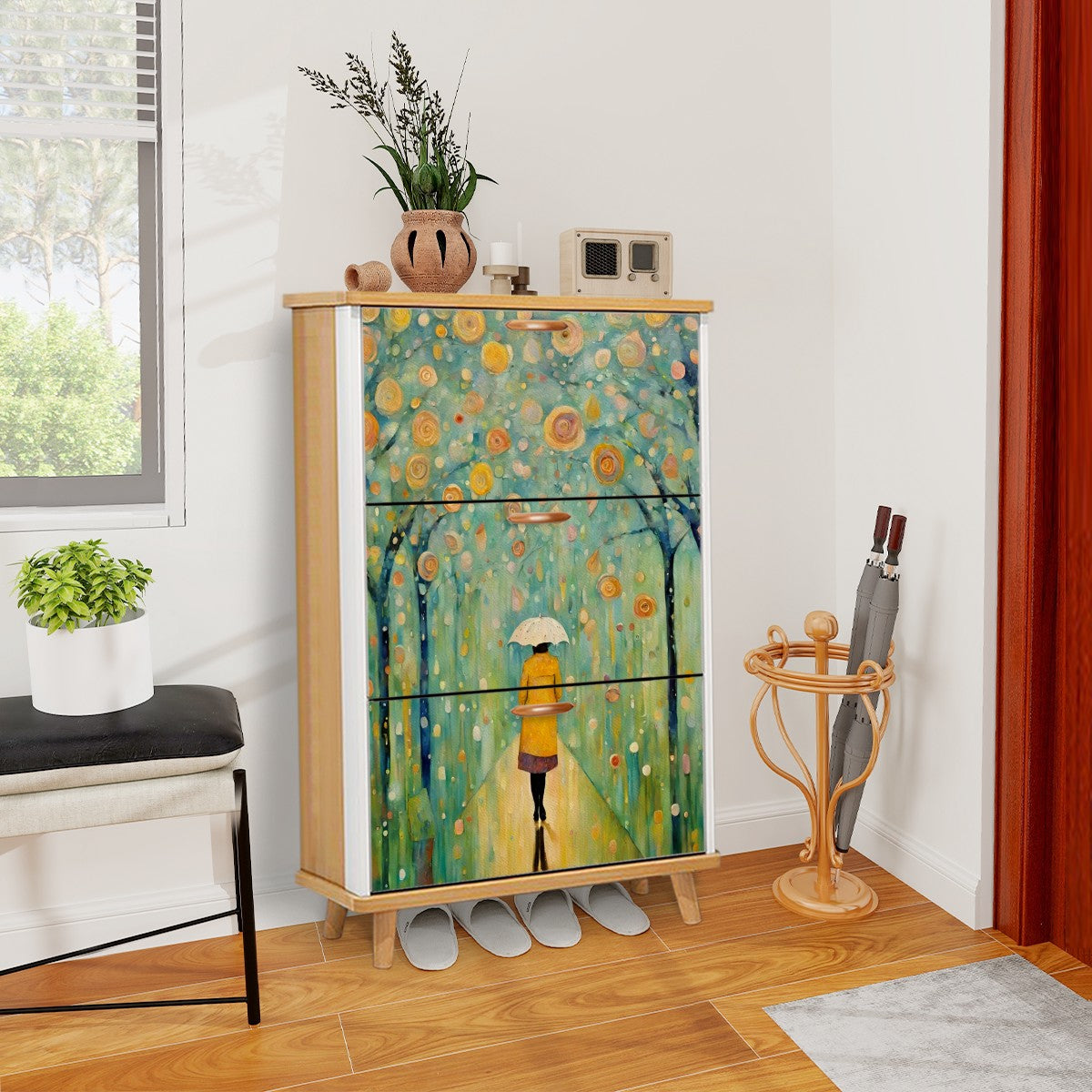 Shoe Cabinet (Made in USA)