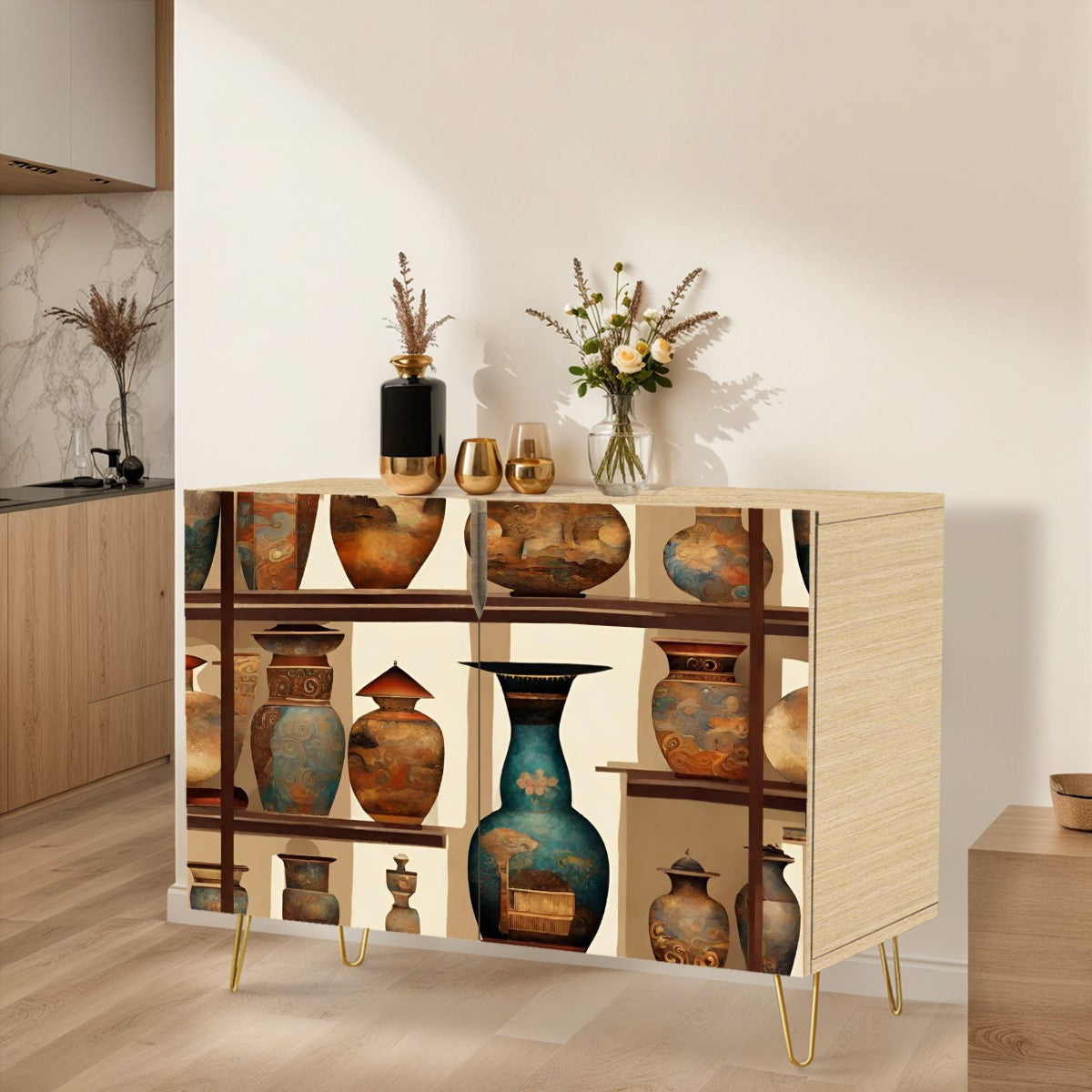 Wooden Storage Cabinet