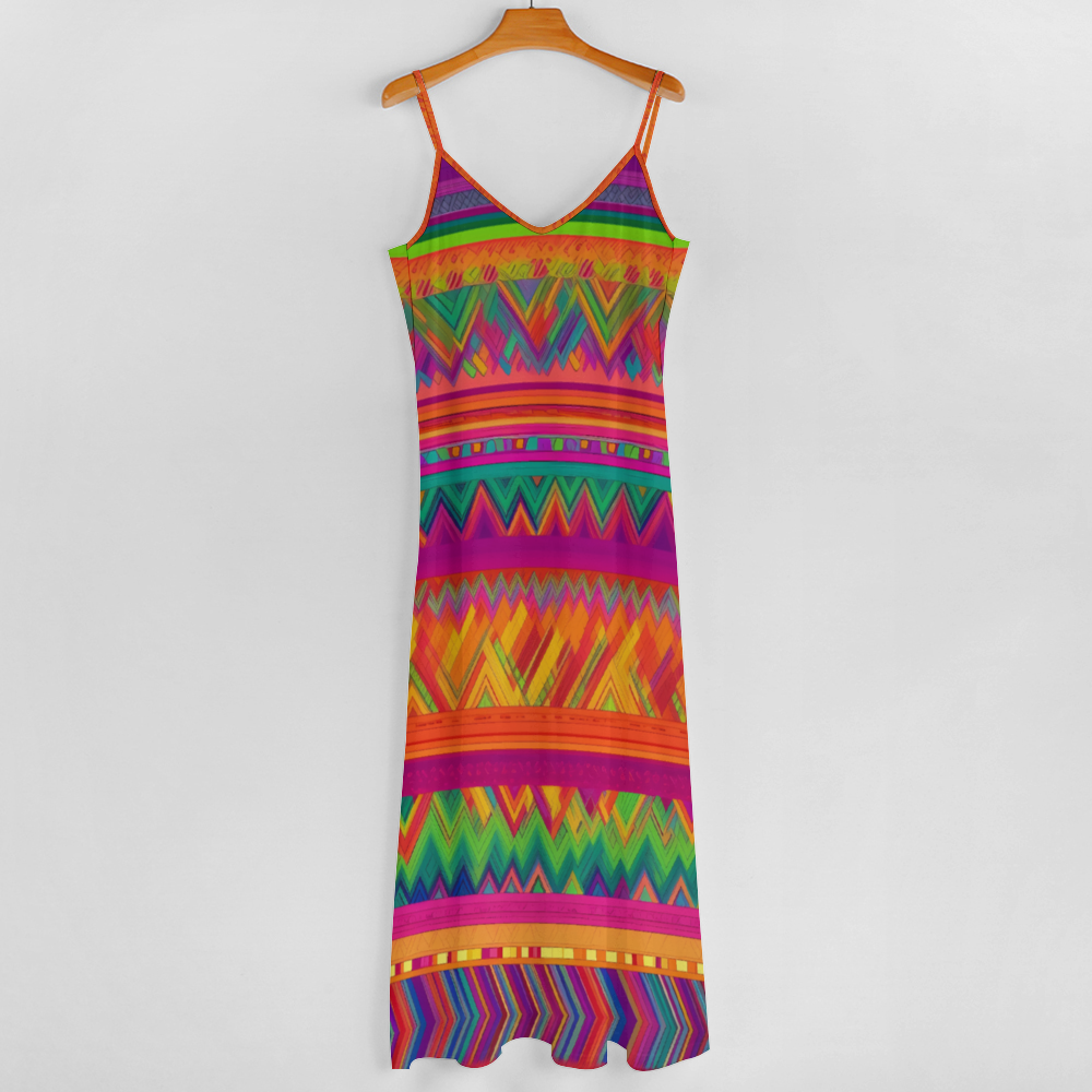 Zinger Women's Summer Fashion Maxi Slip Dress