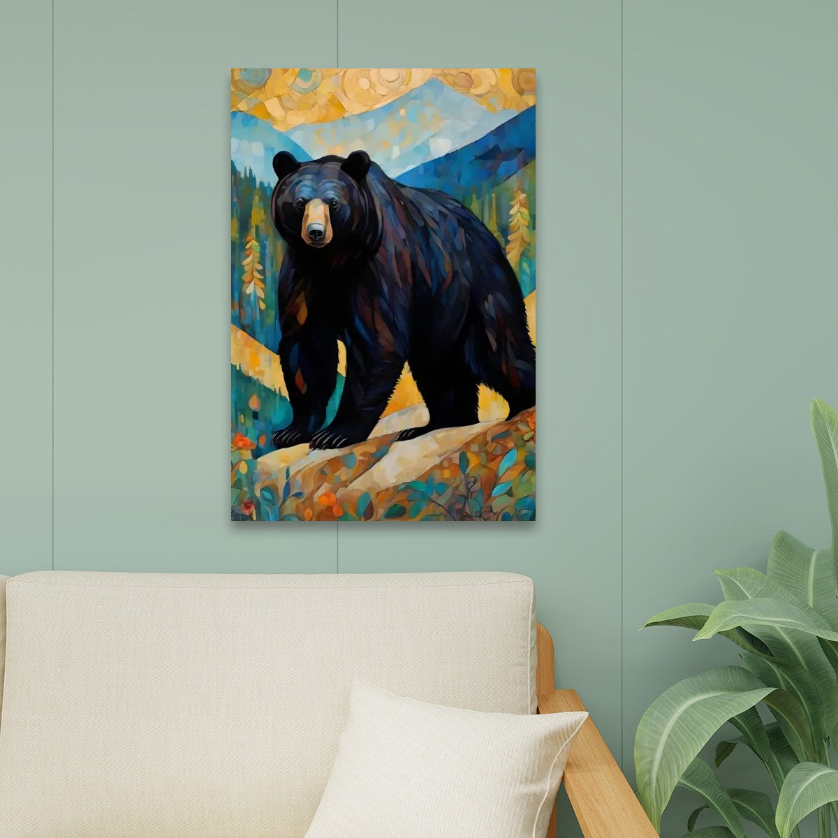 24" x 36"  Stretched Canvas Print Wall Art  (Made in USA)