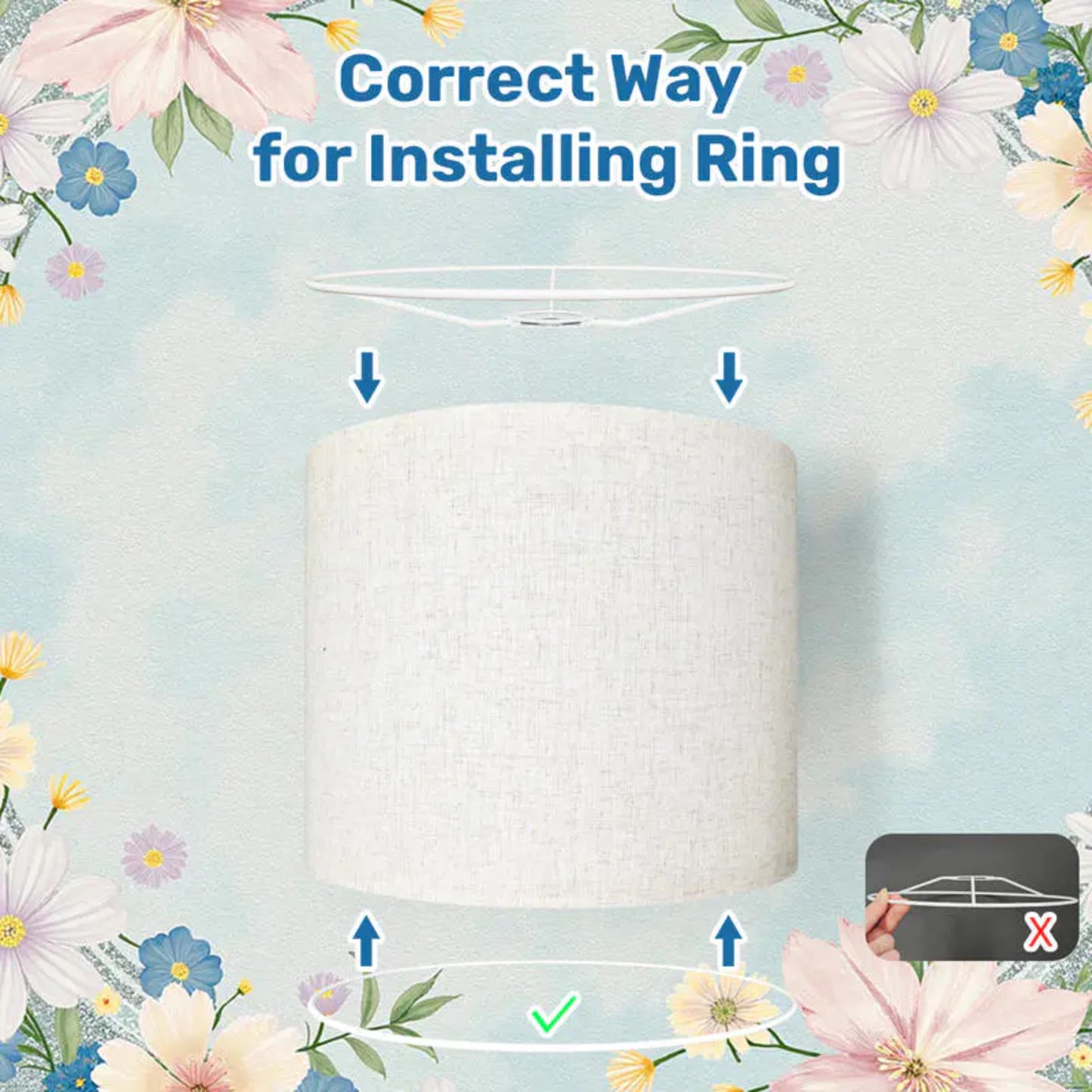 Cardinal Birds Arc Floor Lamp (Made in USA)