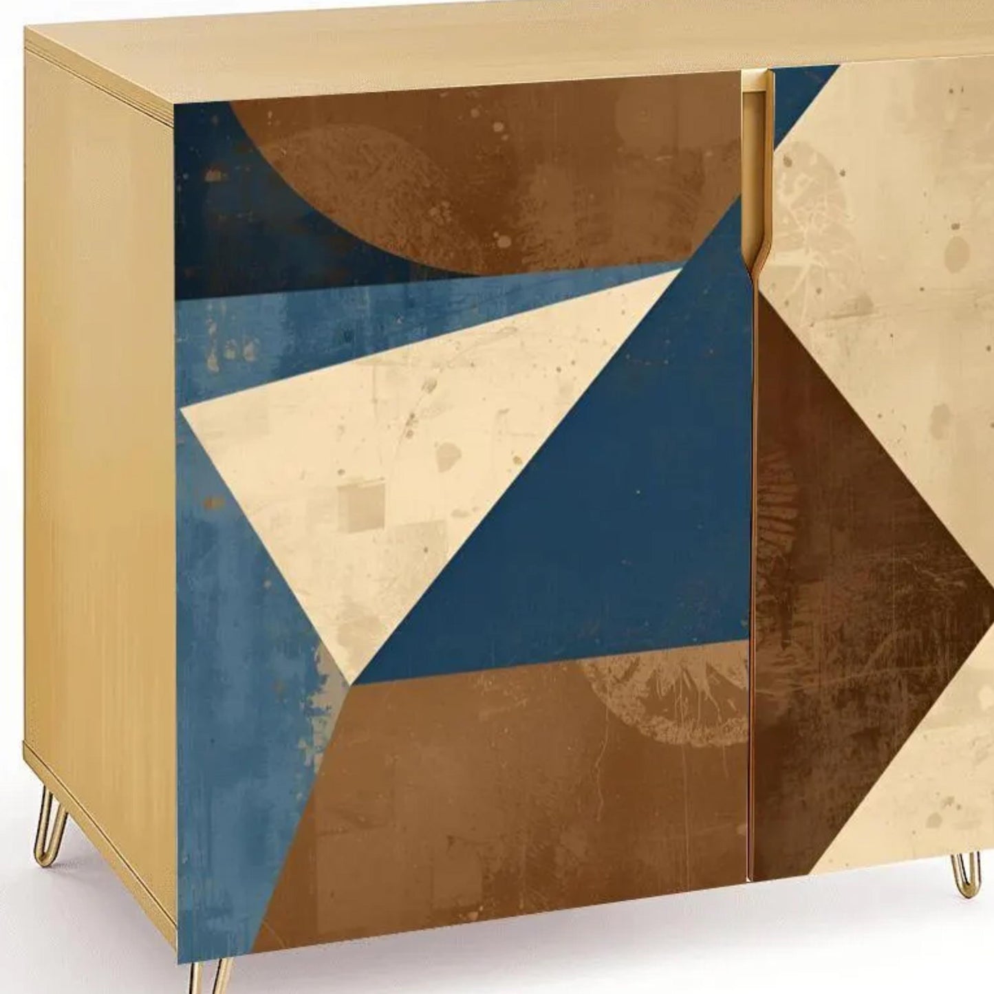 Modern Wooden Storage Cabinet (Made in USA)