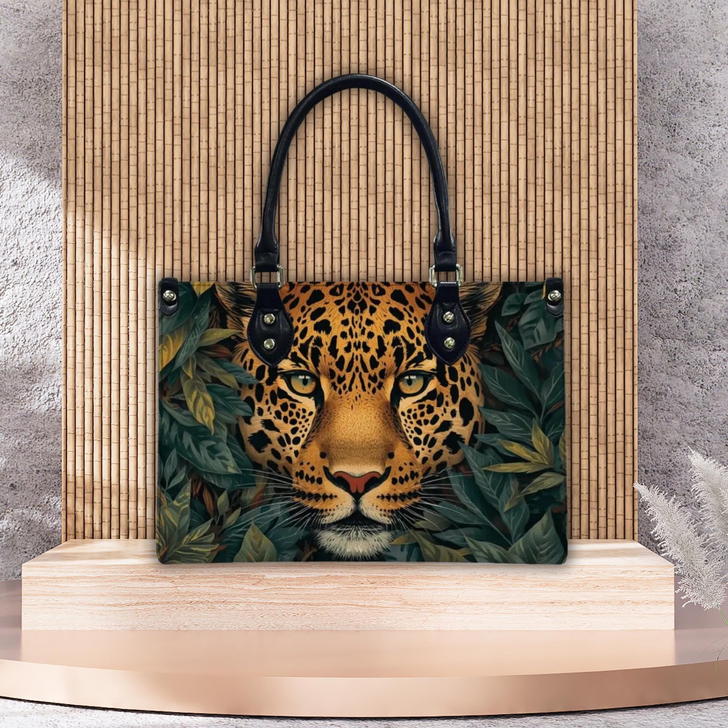 Jaguar Women's PU Leather Shoulder Handbag