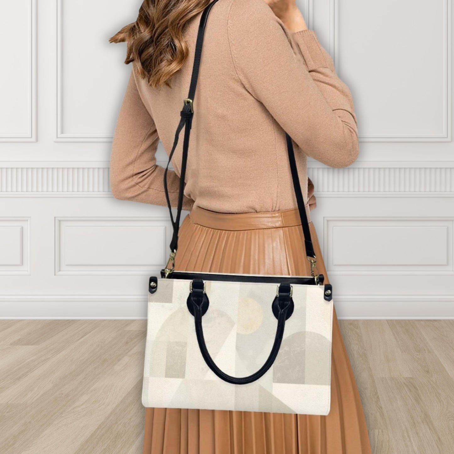Women's PU Leather Shoulder Handbag