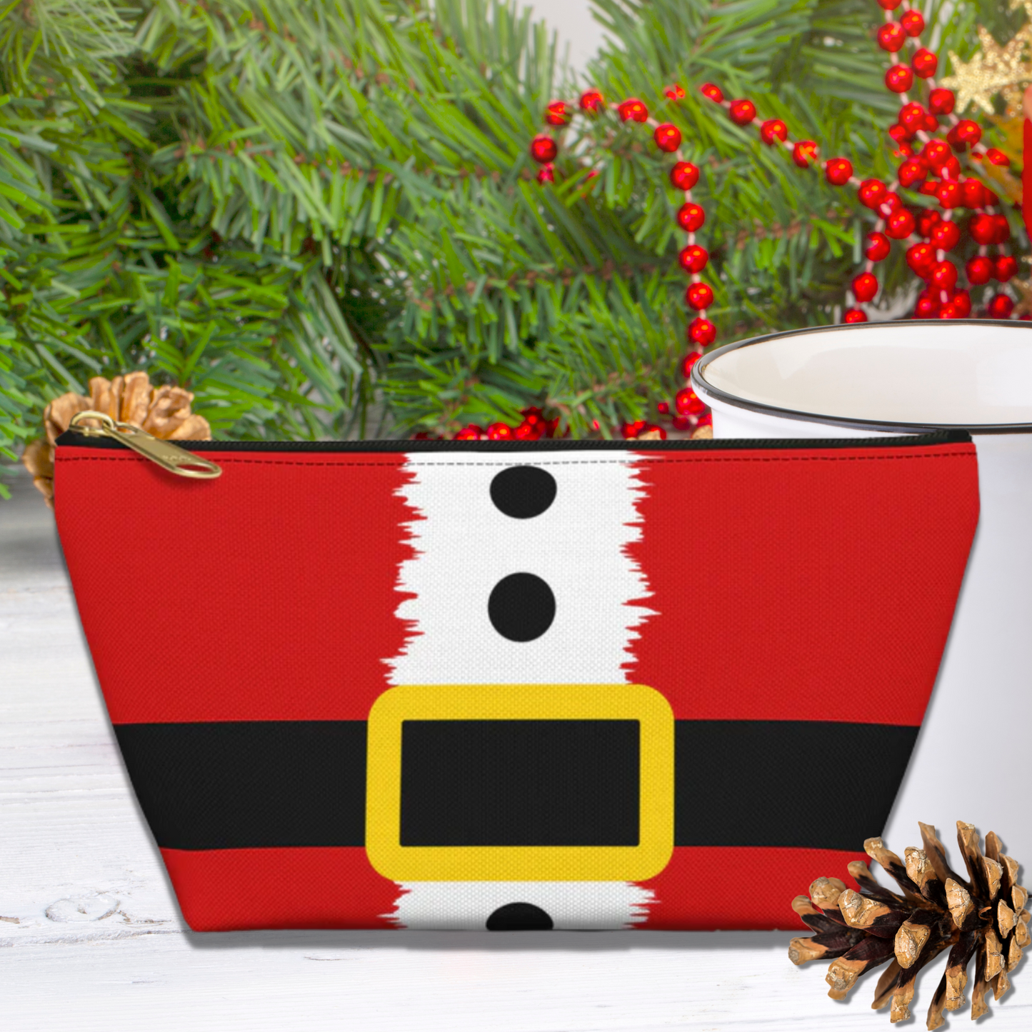 Santa Accessory Pouch w T-bottom