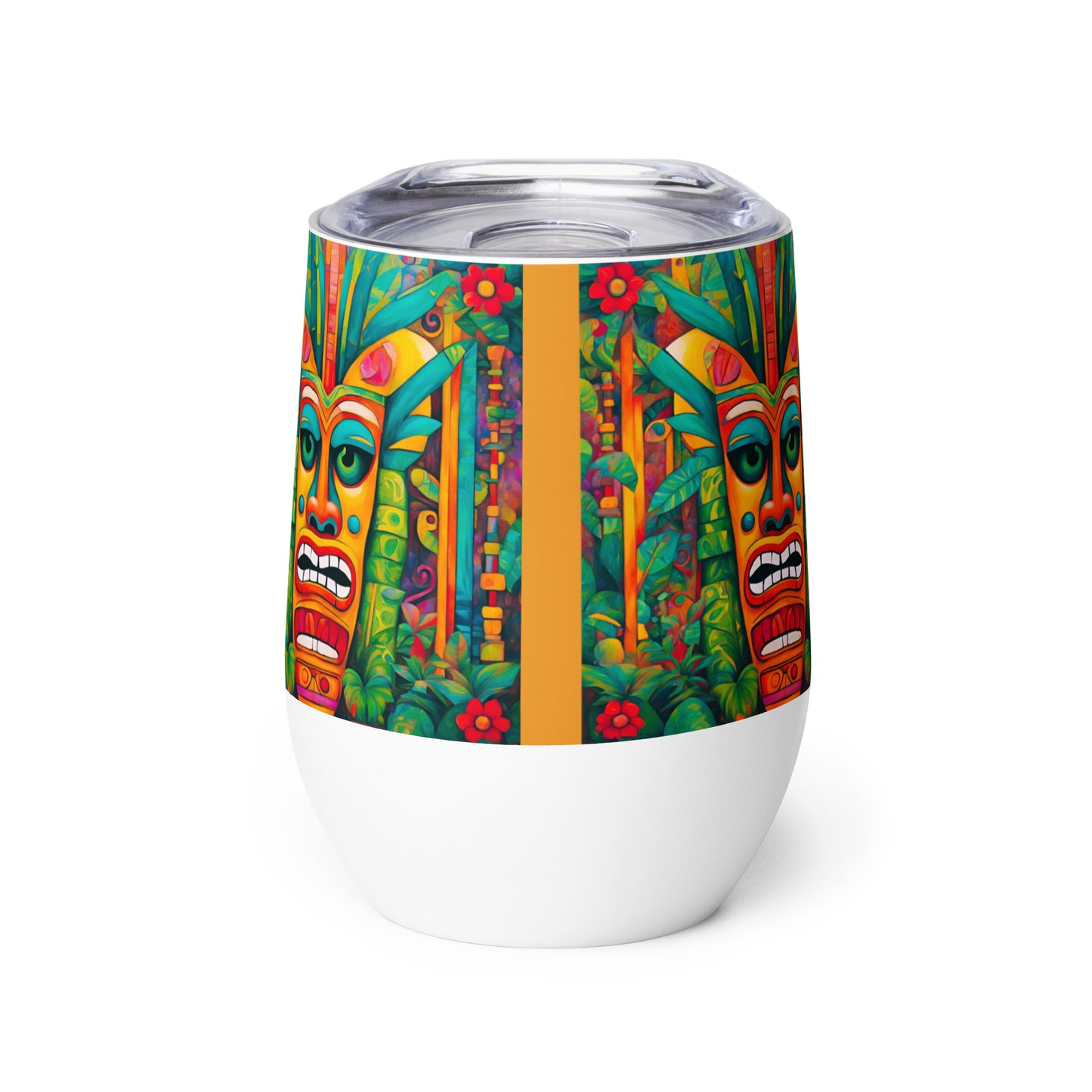 Tiki Joe Wine tumbler