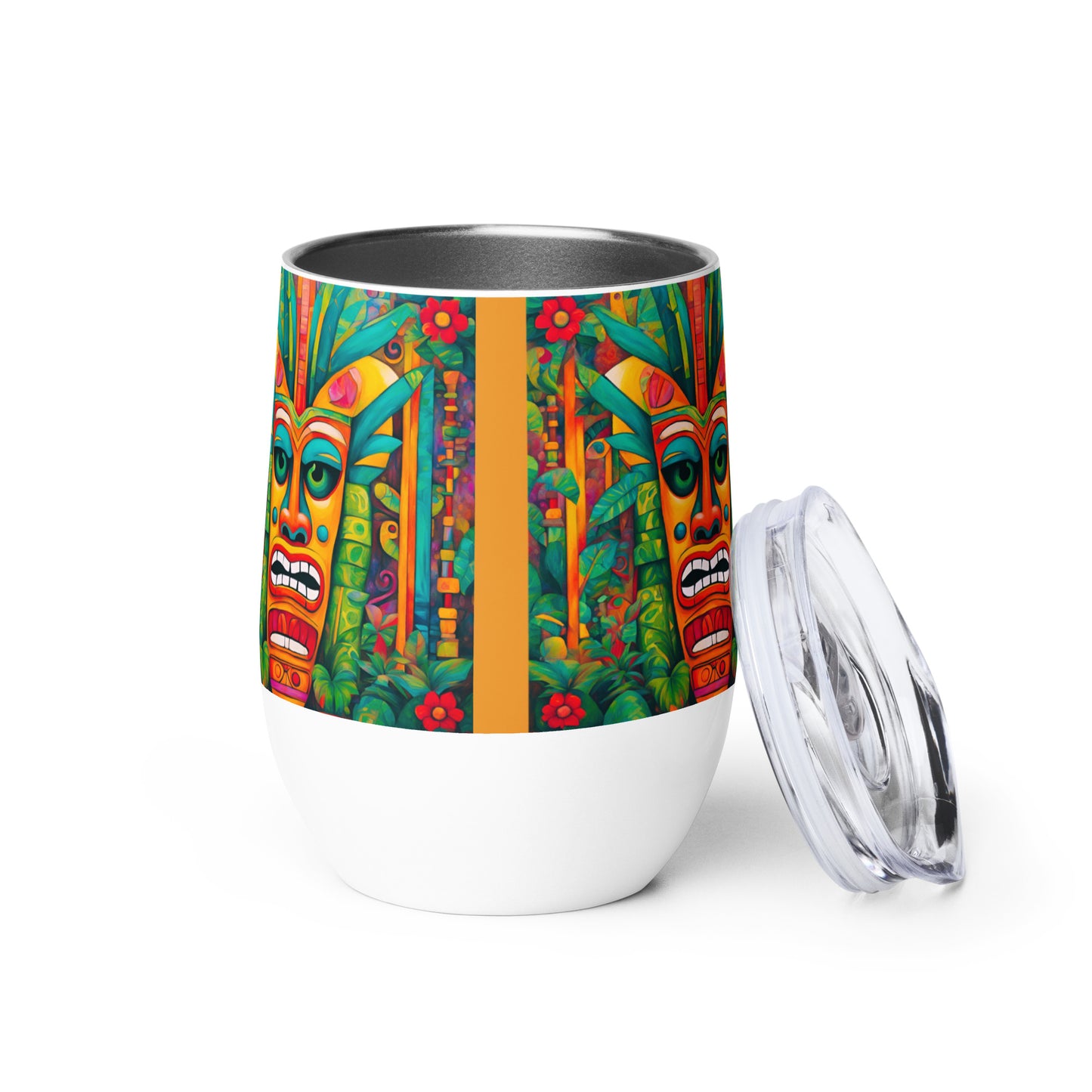 Tiki Joe Wine tumbler