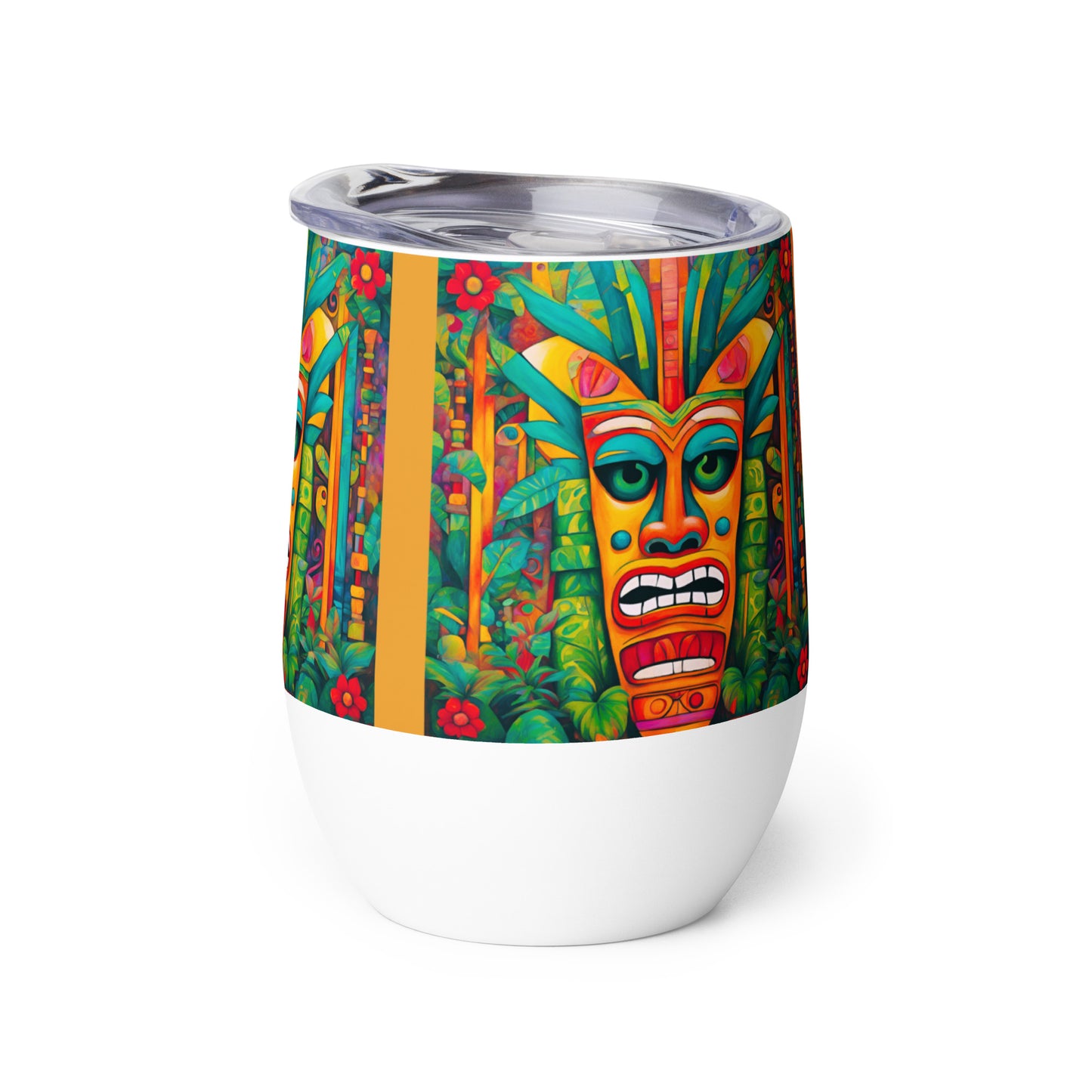 Tiki Joe Wine tumbler