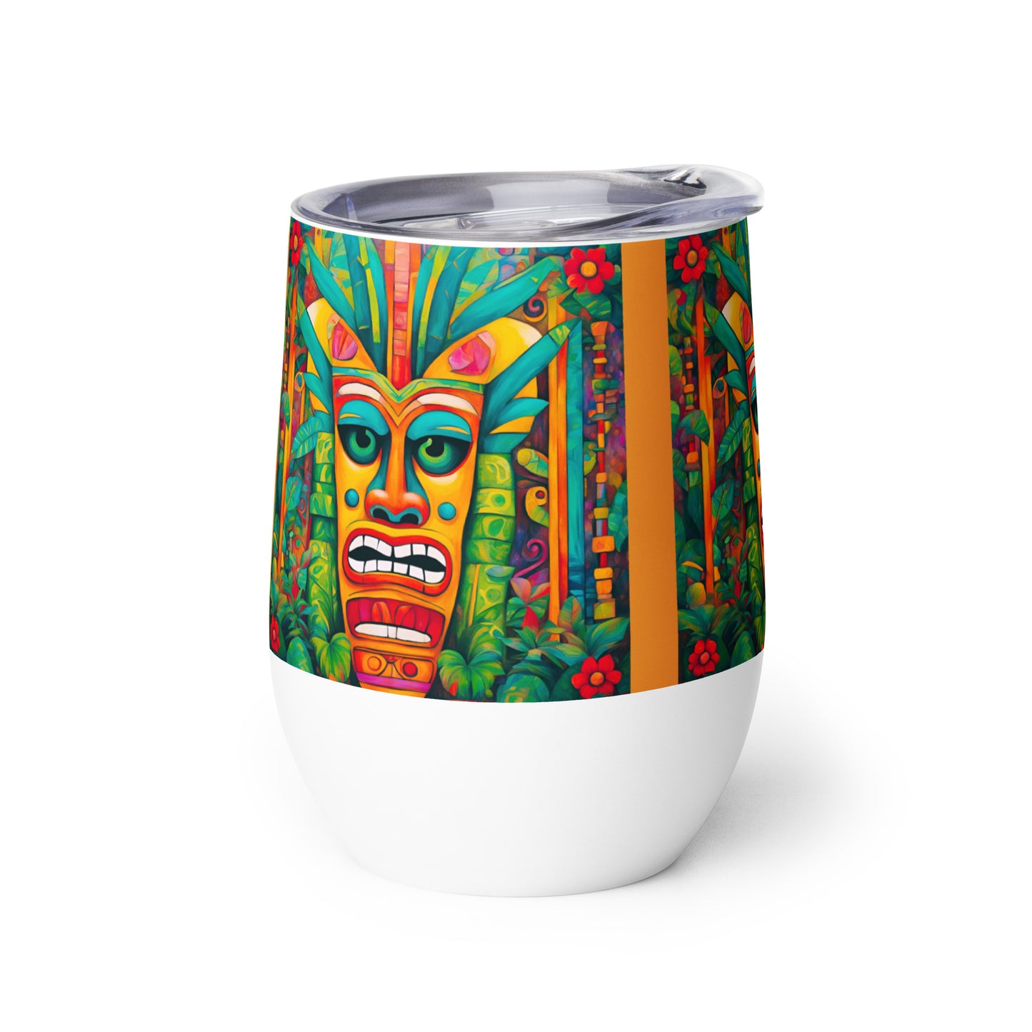 Tiki Joe Wine tumbler