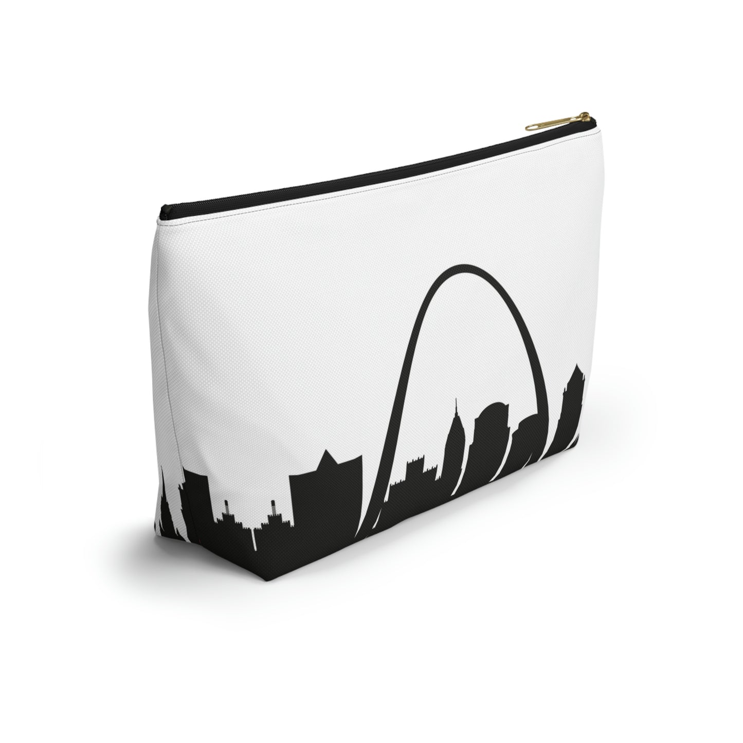 St Louis Skyline & Cardinal Accessory Pouch w T-bottom