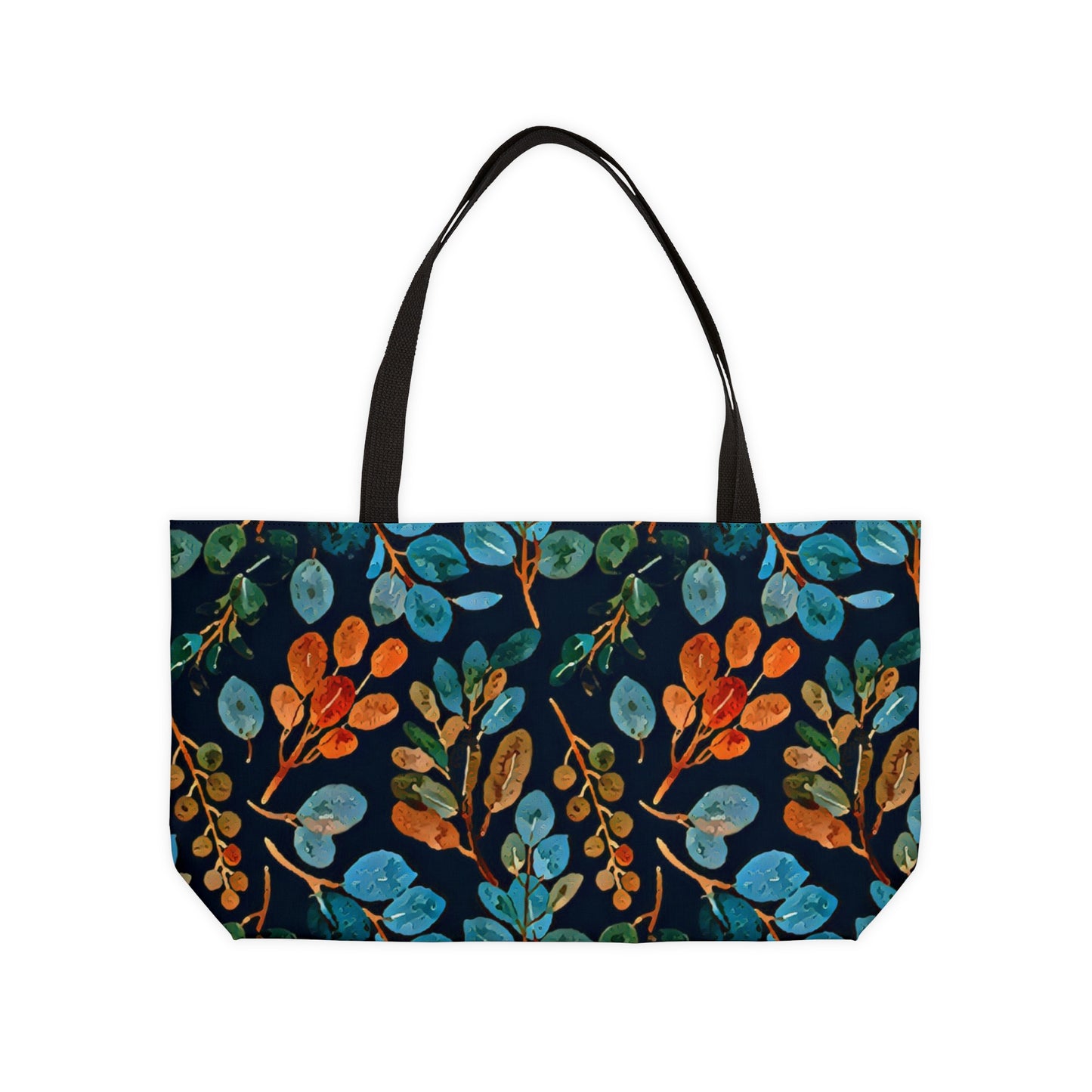 Picadee Navy Floral  Weekender Tote Bag