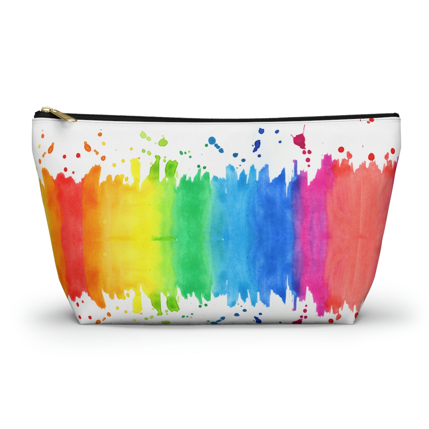 Rainbow Splash Accessory Pouch w T-bottom