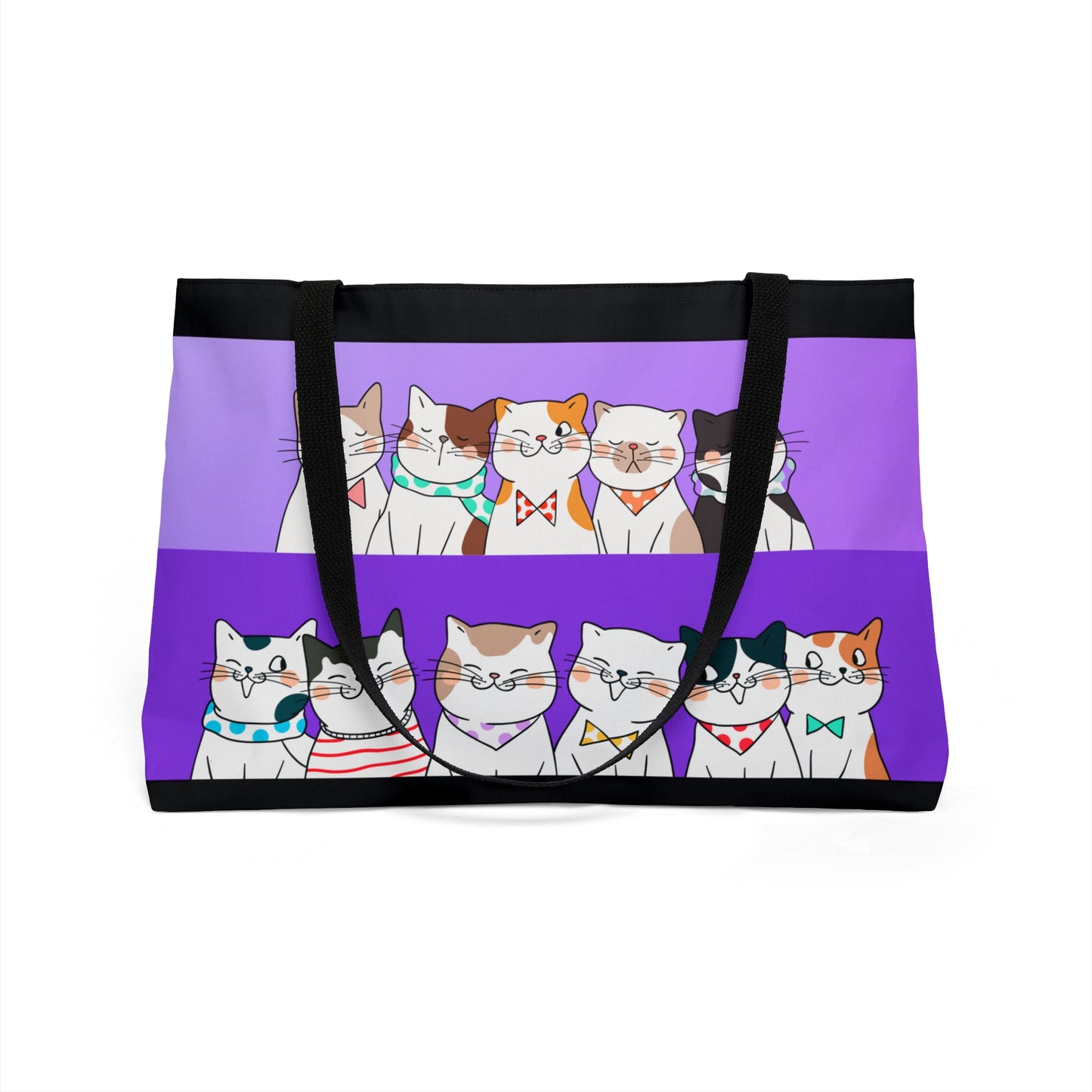 Cat Theatre Weekender Tote Bag