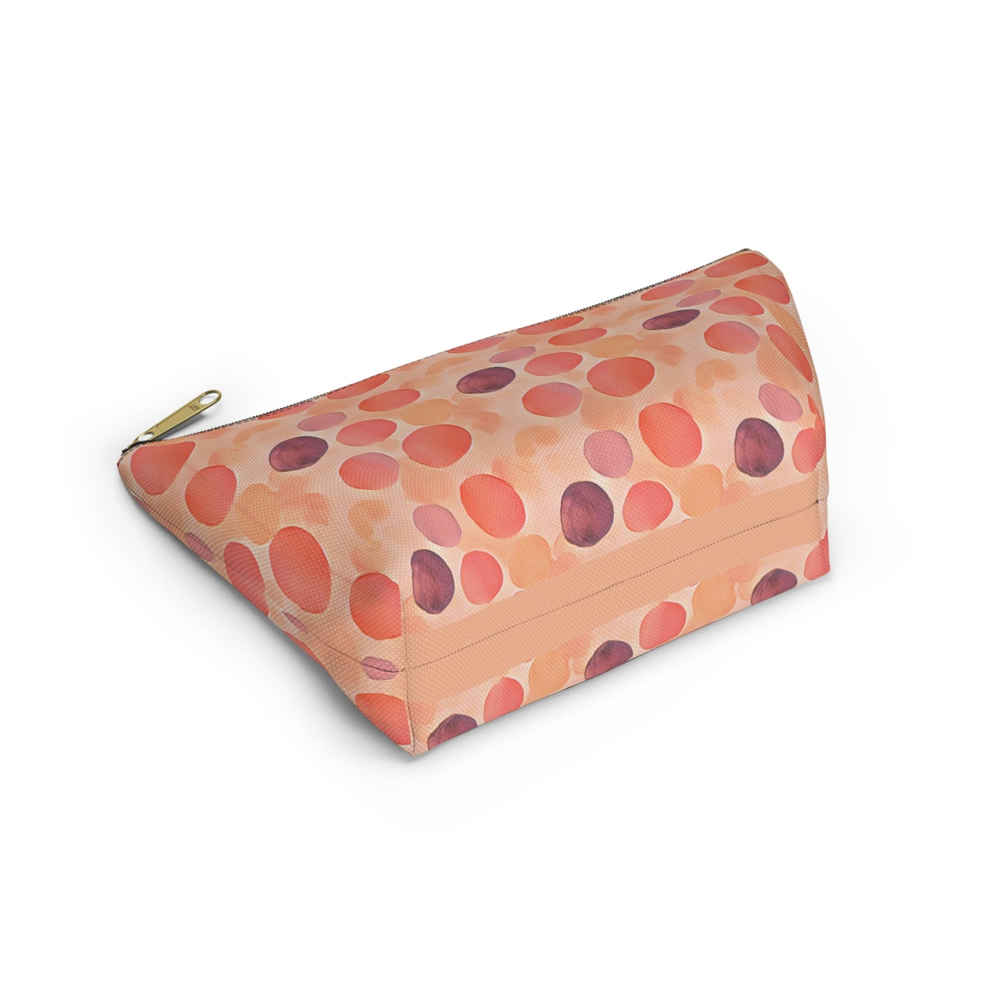 Tangerine Pop Accessory Pouch w T-bottom