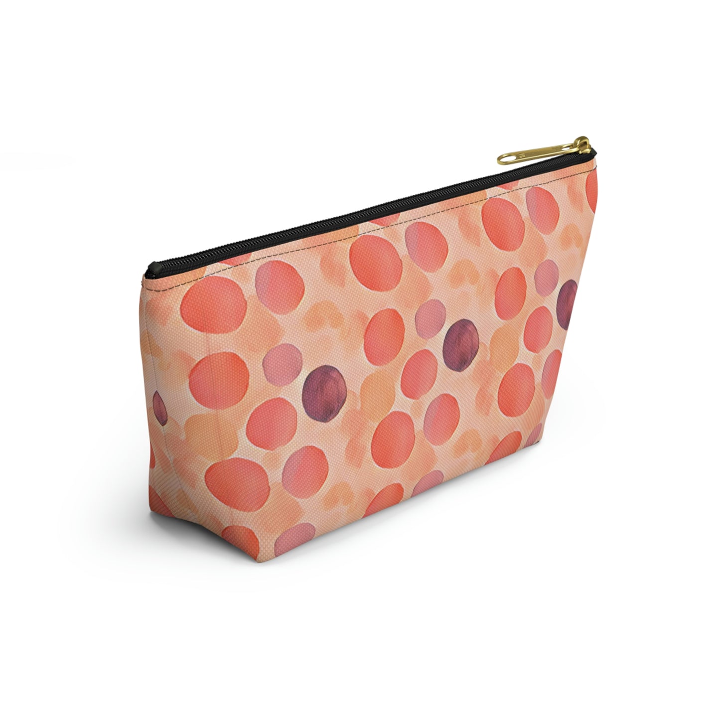 Tangerine Pop Accessory Pouch w T-bottom