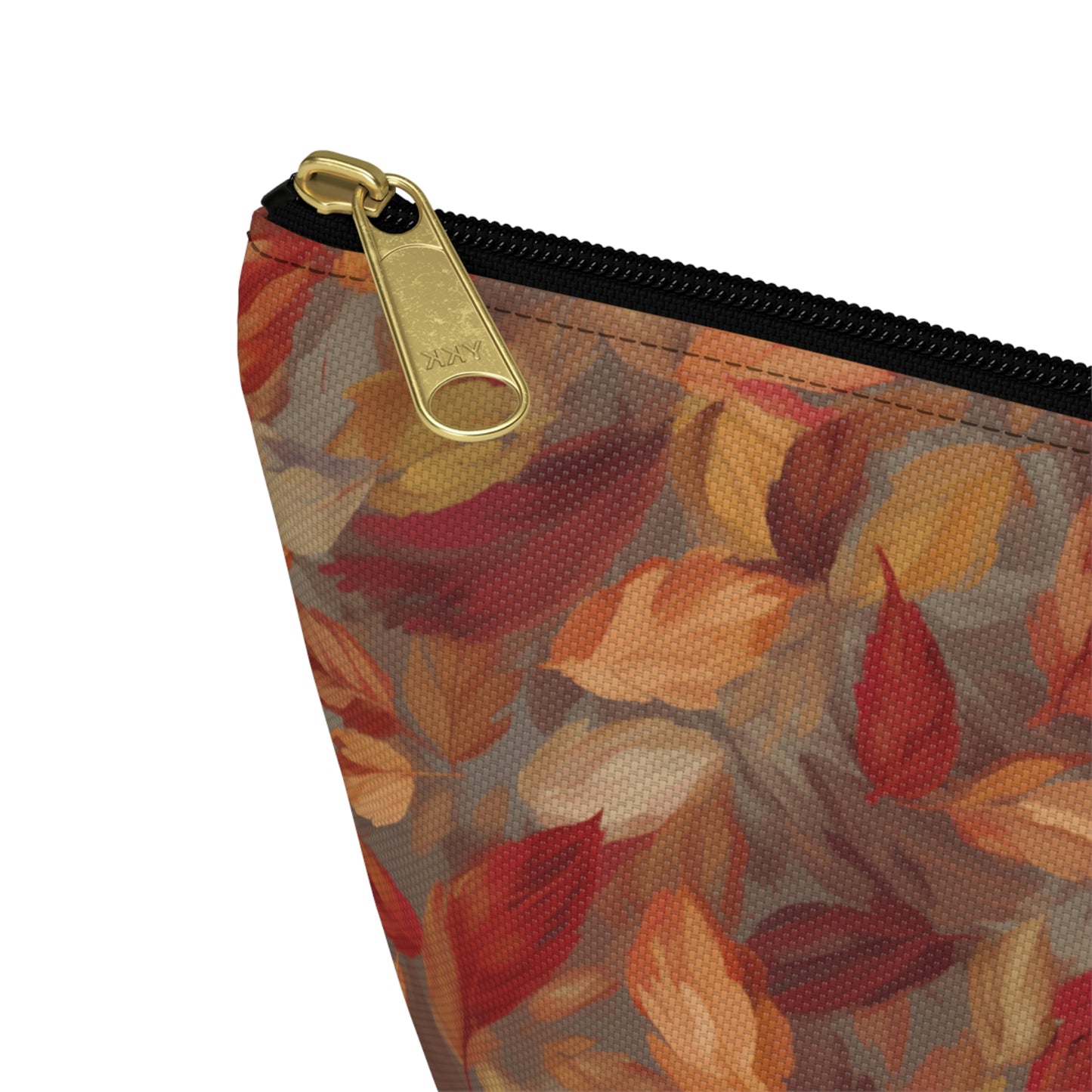 Falling Leaves Accessory Pouch w T-bottom