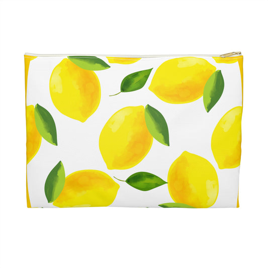 Lemon Fun Accessory Pouch