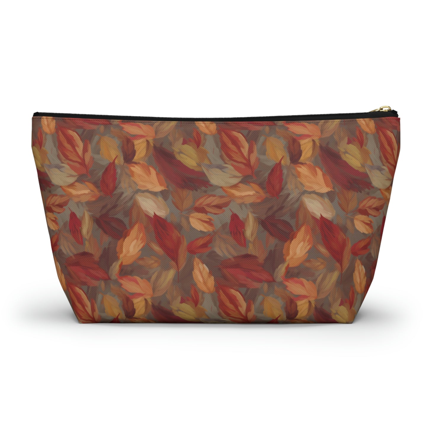 Falling Leaves Accessory Pouch w T-bottom